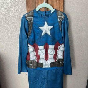 Disney Marvel Boys Avengers Captain America Costume 1 Piece size 4-6